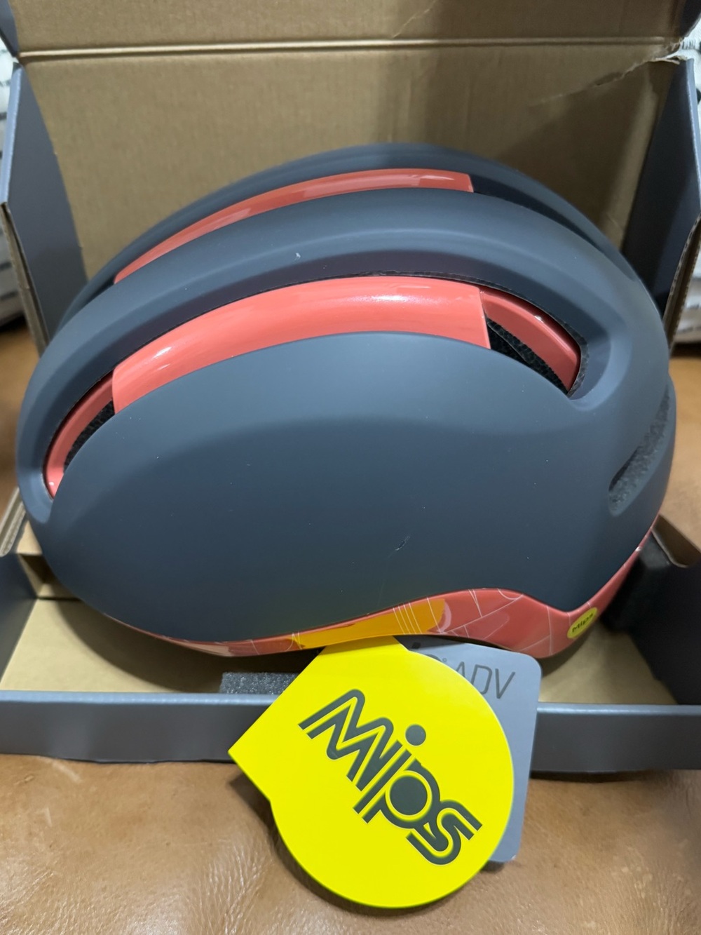 Nutcase MIPS Vio Adventure bicycle multi sport helmet adult L/XL Bahaus red $100